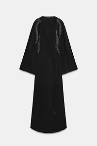ZW COLLECTION BEADED EMBROIDERY DRESS