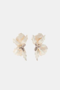MAXI FAN FLOWER EARRINGS