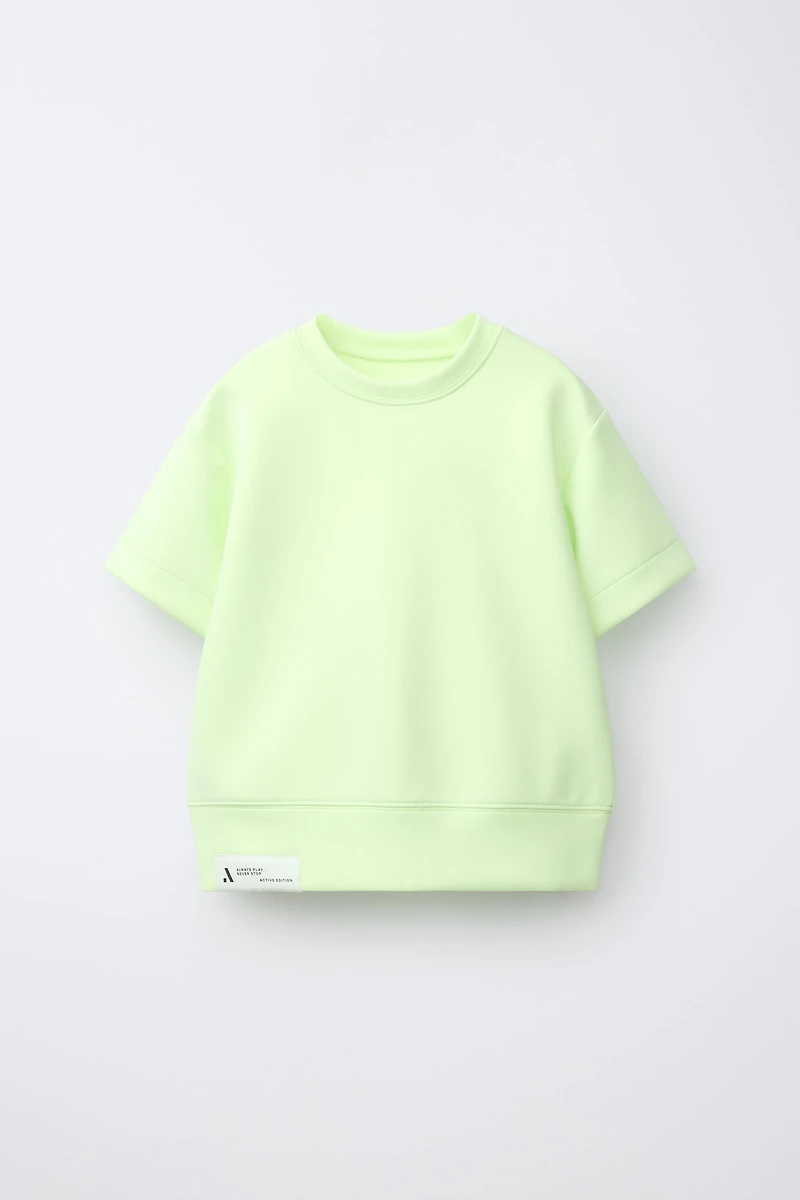 NEON SPORTY NEOPRENE T-SHIRT