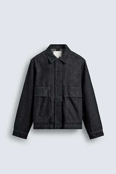 VESTE EN JEAN À POCHES