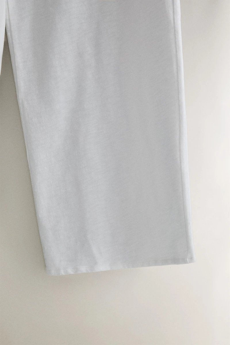 PANTALON LONG EN COTON