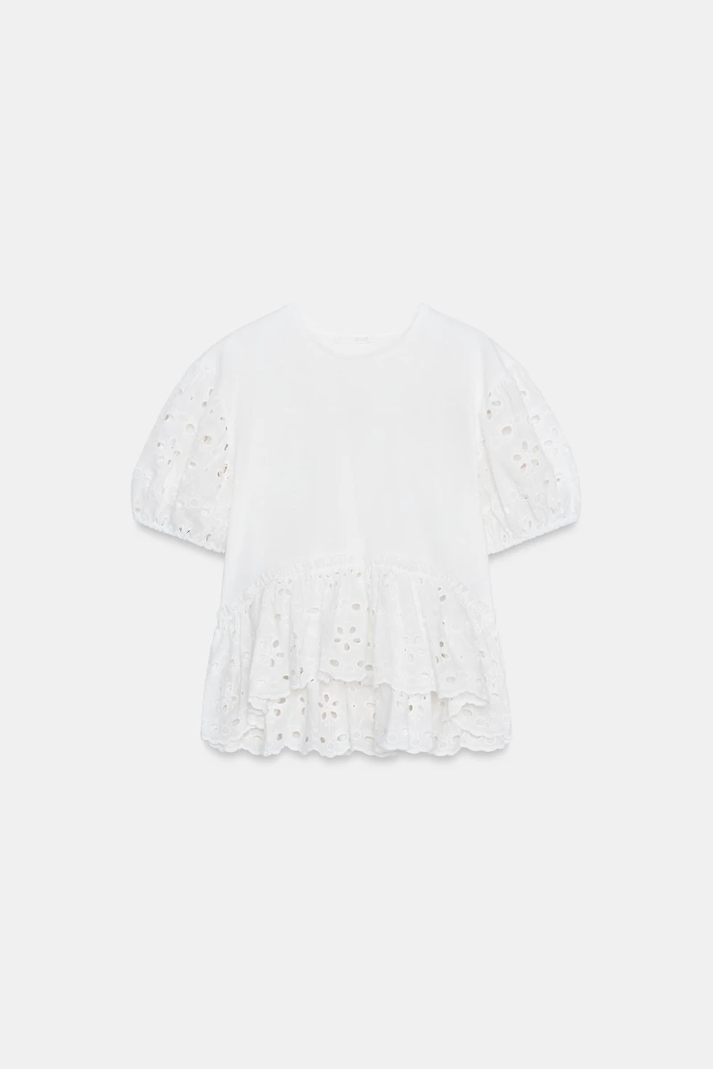 EMBROIDERED SHORT SLEEVE T-SHIRT