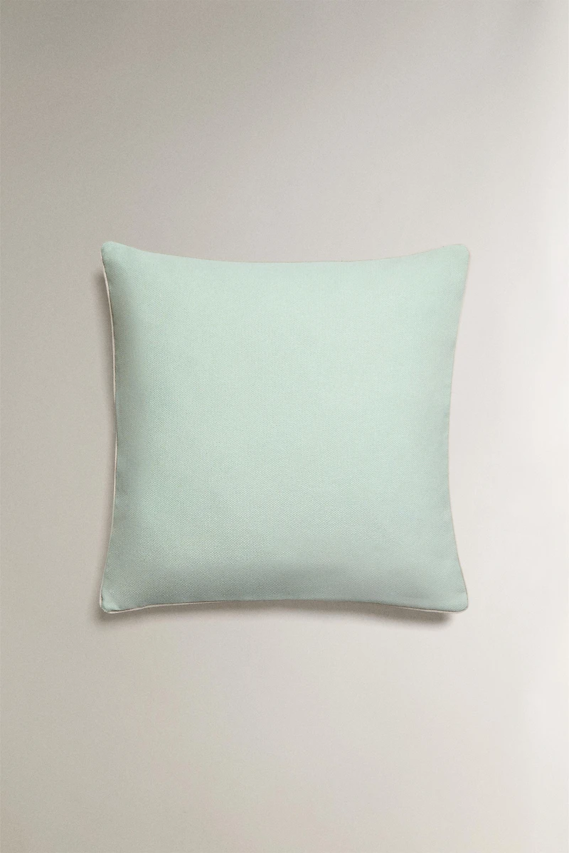 PIPING THROW PILLOW COVER
