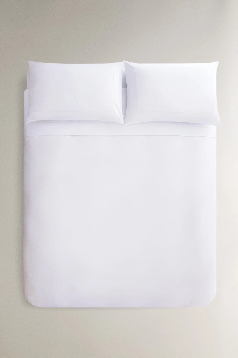 DRAP-HOUSSE COTON PERCALE | 30 CM DE HAUT (800 FILS)
