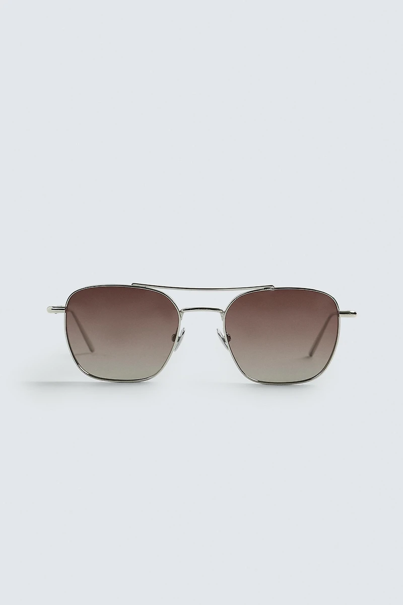 SQUARED METAL SUNGLASSES