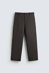 PANTALON PLIS COUPE DÉCONTRACTÉE