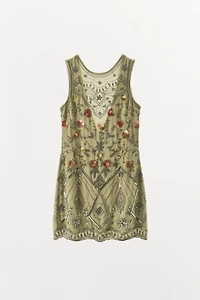 LIMITED EDITION BEADED SEQUIN DRESS