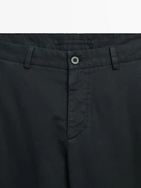 Slim fit trousers