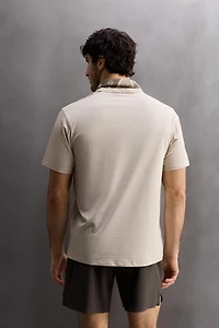 TECHNICAL COTTON BLEND T-SHIRT