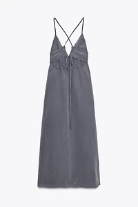 FLOWY MIDI DRESS