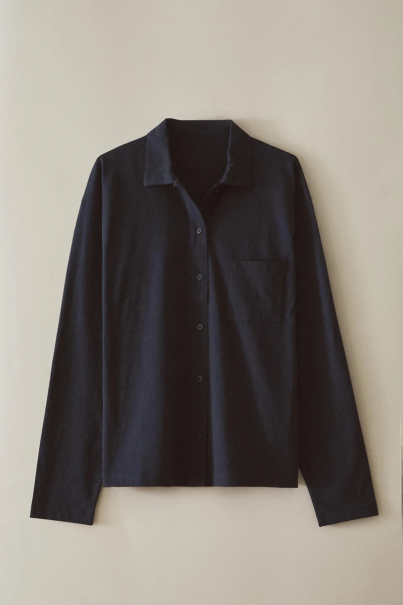 COTTON JERSEY SHIRT