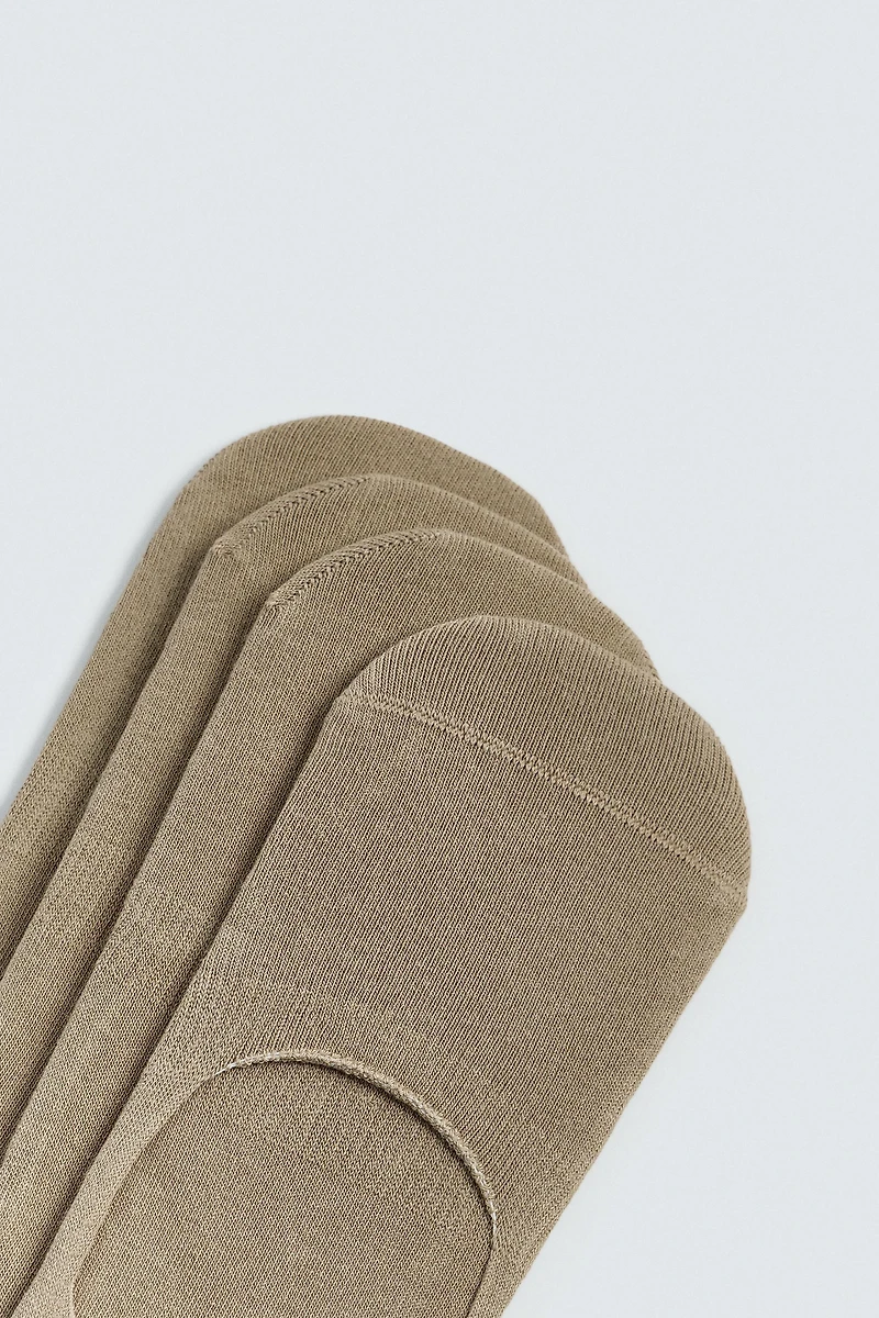 PACK OF 4 INVISIBLE SOCKS