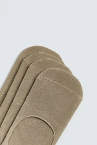 PACK OF 4 INVISIBLE SOCKS