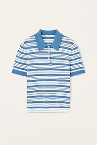 LIMITED EDITION STRIPED KNIT SWEATER