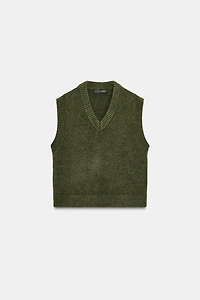 SOFT KNIT VEST TOP