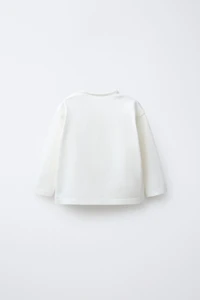 FLOCKED REINDEER T-SHIRT