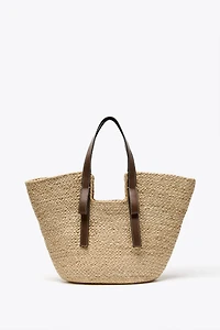 WOVEN SHOPPER BAG