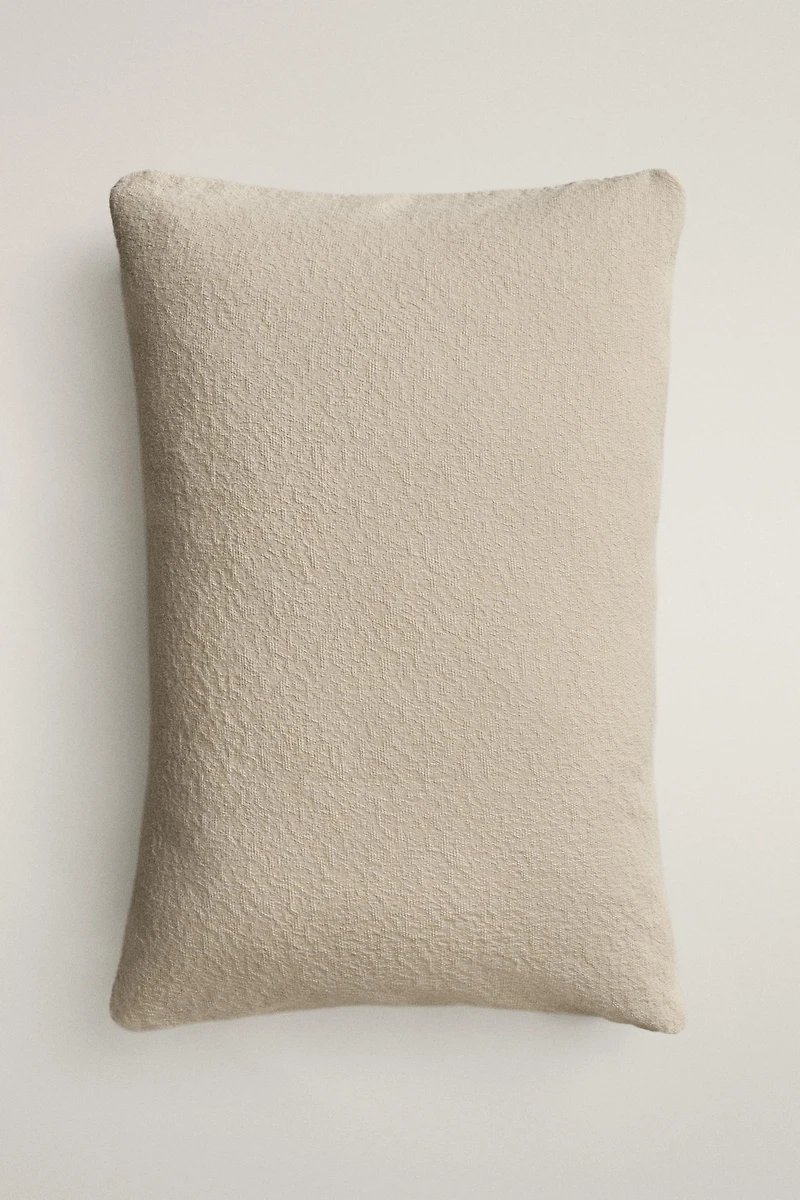 HOUSSE DE COUSSIN COTON JACQUARD