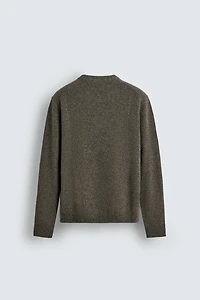 100% WOOL BOTTONATO JUMPER