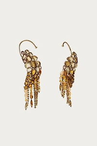 MARISA BERENSON X ZARA SPARKLY JEWEL EARRINGS
