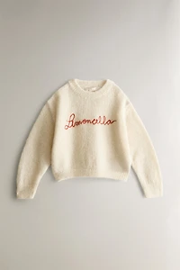 KIDS' ALPACA LIMONCELLA X THE ANIMALS OBSERVATORY SWEATER