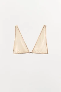 POINTELLE TRIANGLE BRA