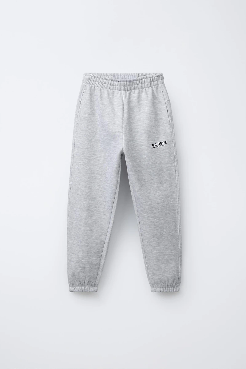TEXT JOGGER PANTS