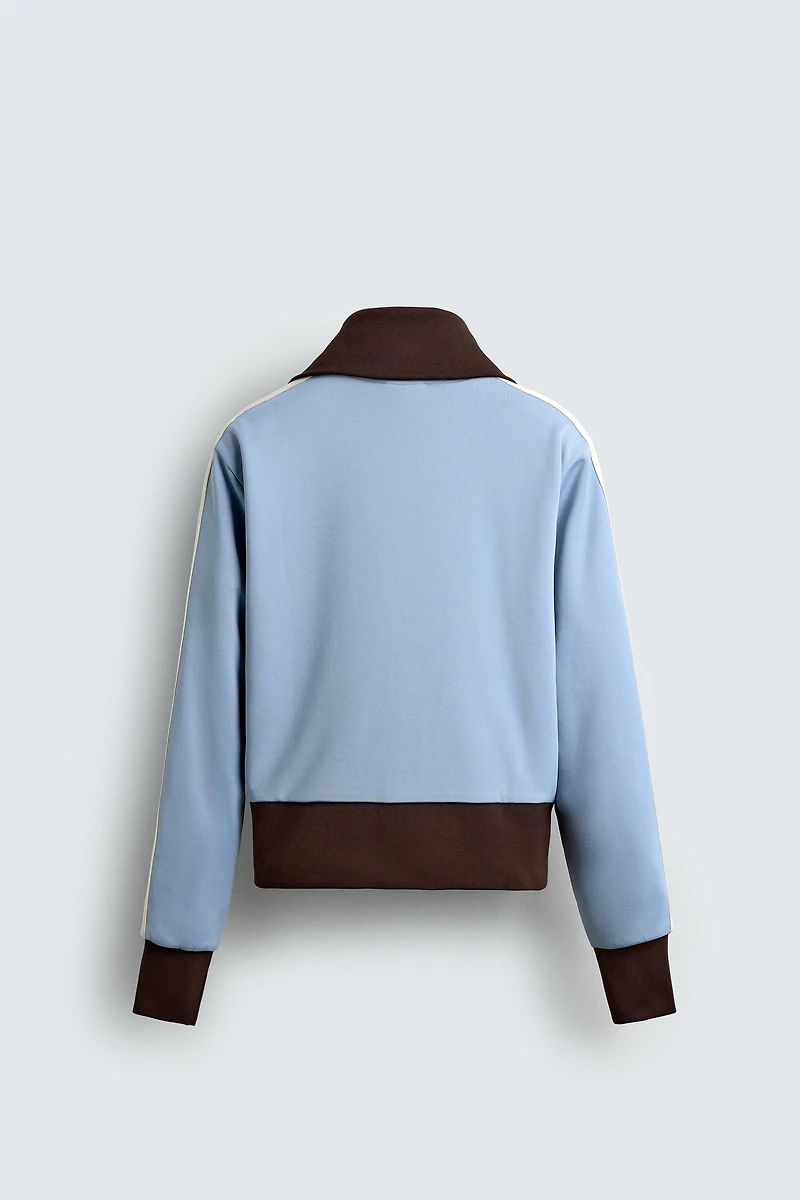 CONTRAST JOGGER JACKET HARRY LAMBERT FOR ZARA X DISNEY