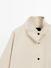 Veste à col montant