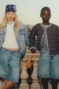 VESTE MATELASSÉE FLEURS