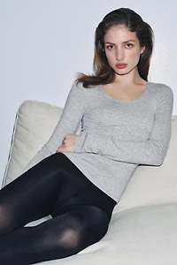 T-SHIRT À MANCHES LONGUES