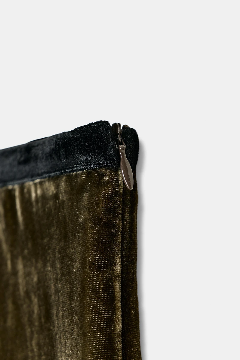 VELVET LACE SKIRT ZW COLLECTION LIMITED EDITION