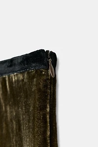 VELVET LACE SKIRT ZW COLLECTION LIMITED EDITION