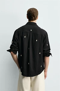 CHEMISE FLUIDE BRODÉE
