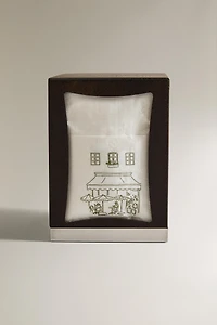 COFFEE NAPKIN HOLDER AND NAPKIN SET