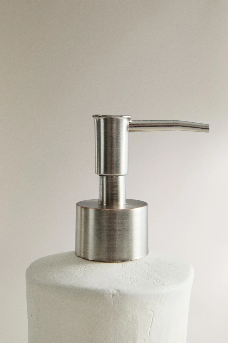 DISTRIBUTEUR SAVON CÉRAMIQUE MATE