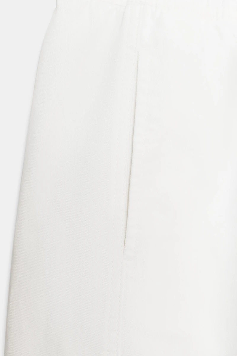 PANTALON À TAILLE ÉLASTIQUE