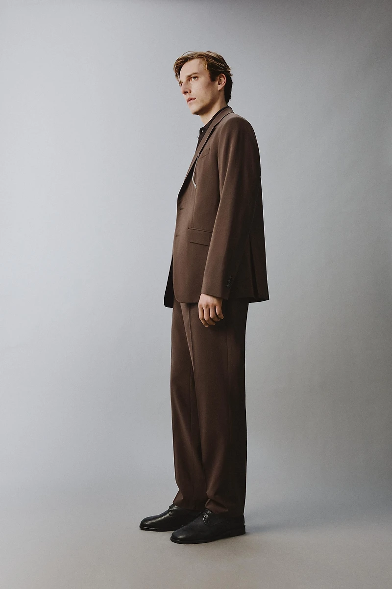 REGULAR FIT SUIT BLAZER