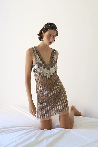 ROBE COURTE FANTAISIE PAILLETTES LIMITED EDITION