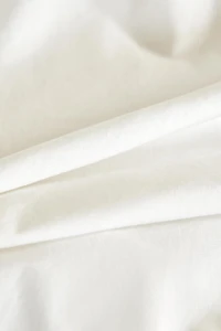 SOLID COLOR FITTED SHEET