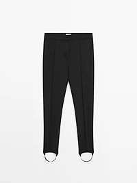 Fitted trousers with elasticated hems - STUDIO
