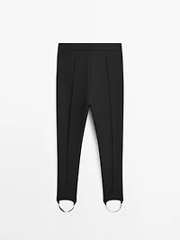 Fitted trousers with elasticated hems - STUDIO