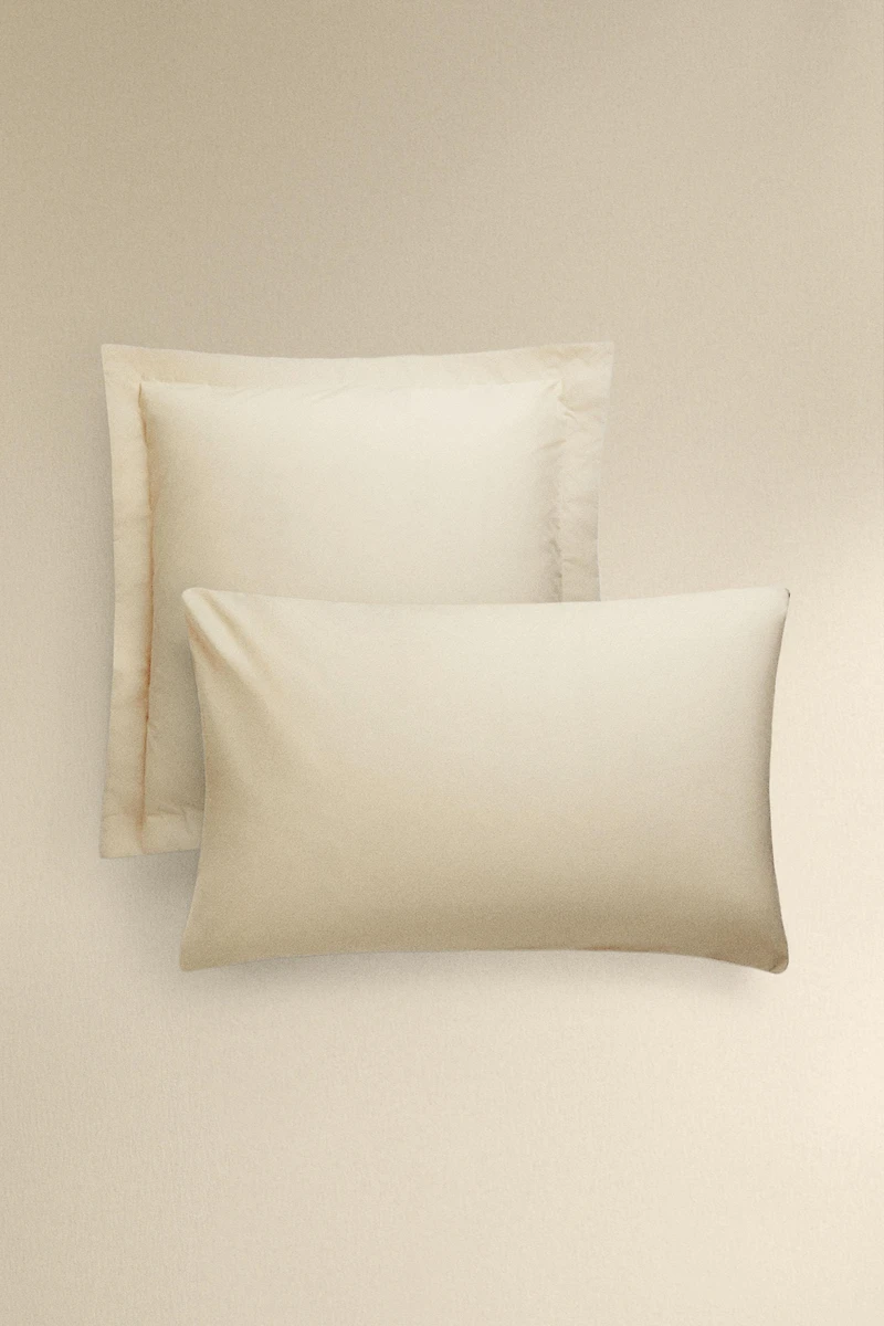 TAIE D’OREILLER PERCALE DE COTON (200 FILS