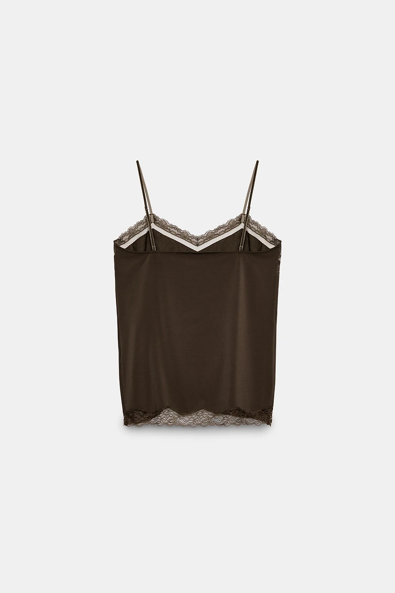 TOP LINGERIE EN DENTELLE