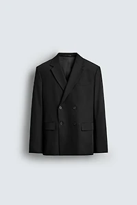 COMFORT DOUBLE BREASTED SUIT JACKET