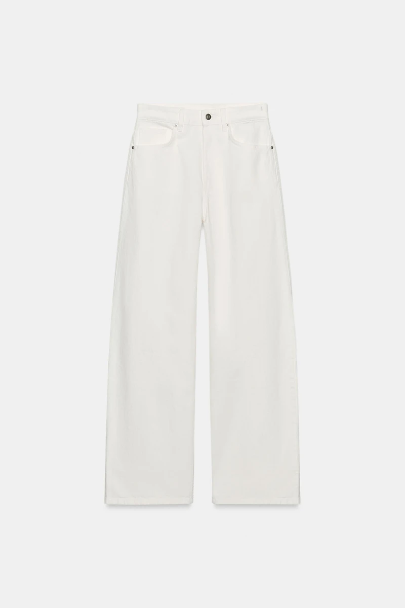 JEAN TRF EXTRA WIDE LEG TAILLE HAUTE