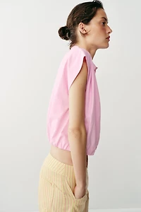 SHORT STRIPED SHIRT