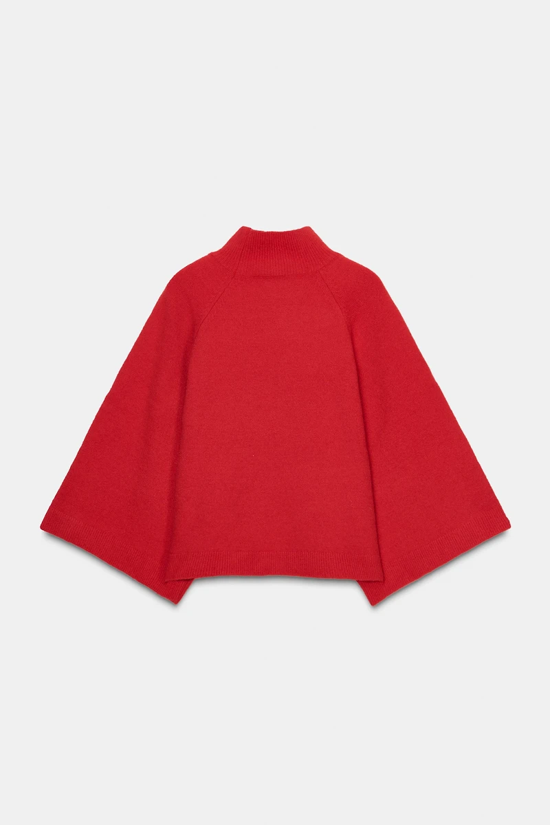 WIDE SLEEVE KNIT JUMPER