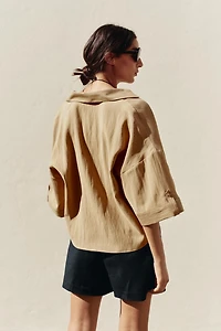 WIDE SHORT SLEEVE SHIRT