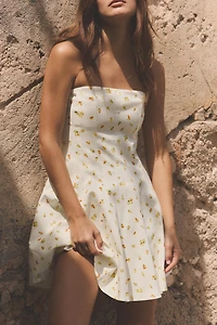 FLORAL MINI DRESS